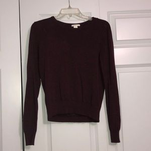 Basic Maroon Sweater